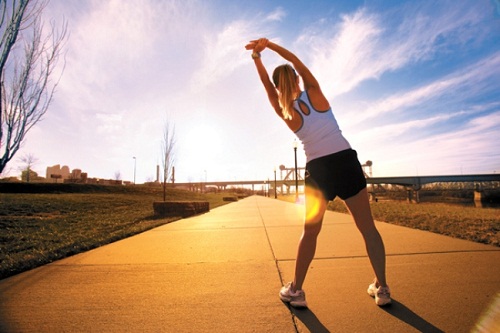 Exercițiile fizice sunt obiceiuri sănătoase zilnice