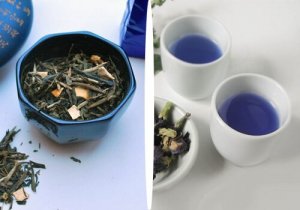 Slăbește natural ajutându-te de ceaiul albastru