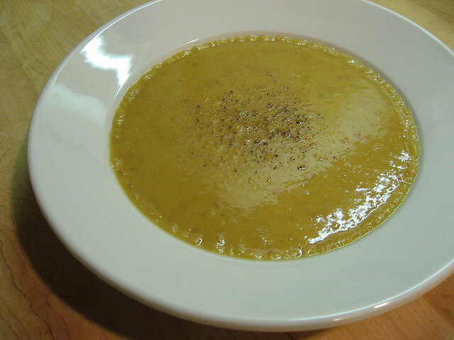 Supa cremă de dovlecel