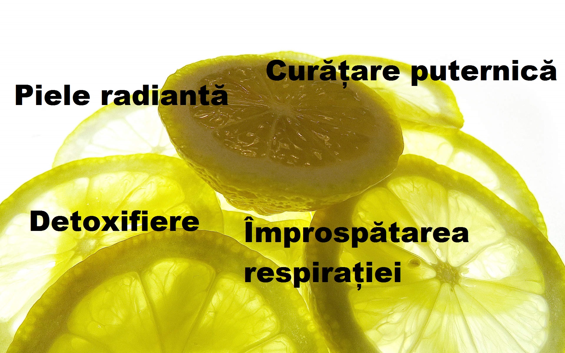 Apa cu lămâie, beneficii