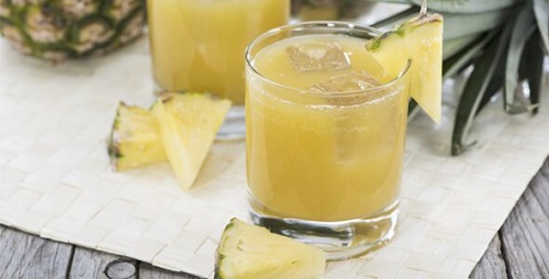 Alimente care elimină mucusul precum ananasul
