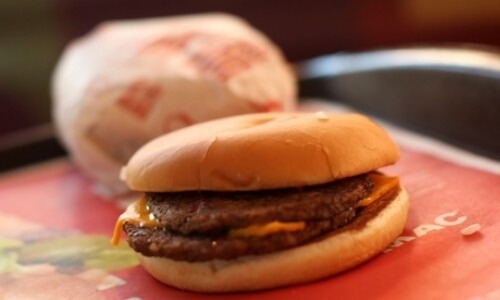 Cum arată un hamburger de la McDonald's după 5 ani