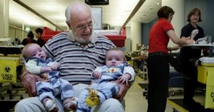 Sângele lui a salvat bebelușii femeilor cu Rh-