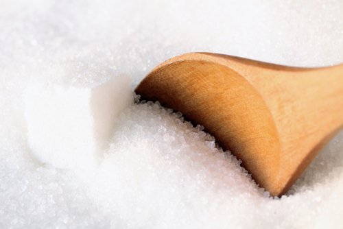 Zahărul adăugat într-o mască exfoliantă naturală