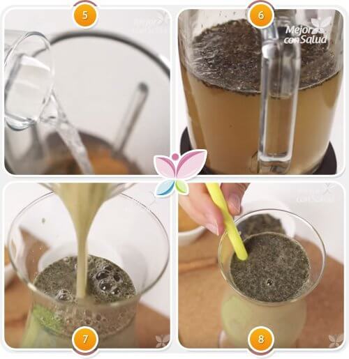 Un smoothie combate căderea părului din interior