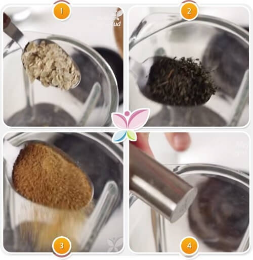 Bea un smoothie cu ovăz pentru căderea părului