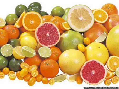 Fructe citrice feliate