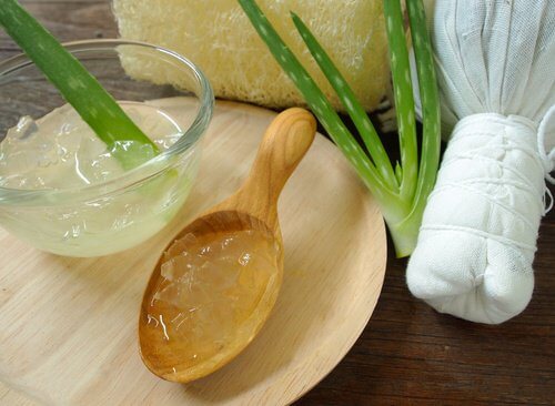 Gelul de aloe vera este folosit în creme naturale pentru bătăturile picioarelor