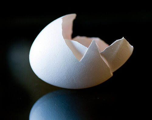 Ouăle sunt alimente non-lactate bogate în calciu