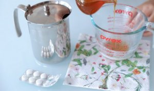 Peeling facial cu aspirină pentru înfrumusețare