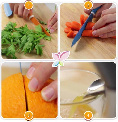 Acest suc de morcovi și portocale nu necesită ingrediente costisitoare