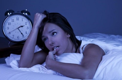 Tulburările somnului sunt printre unul dintre efectele rare ale anxietății