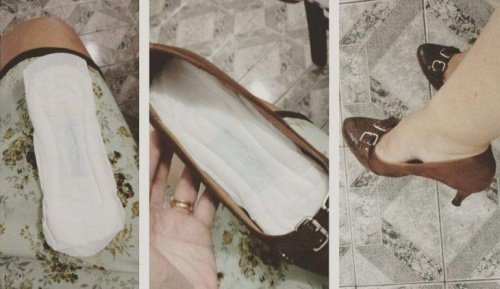Branțurile făcând pantofii mai strâmți