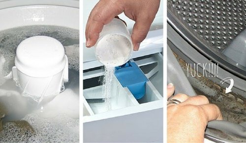 4 soluții pentru a curăța mașina de spălat rufe