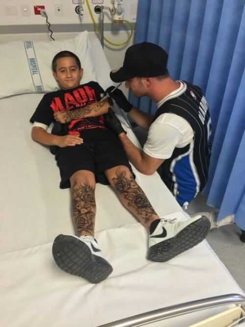 Tatuaje temporare pentru copii bolnavi