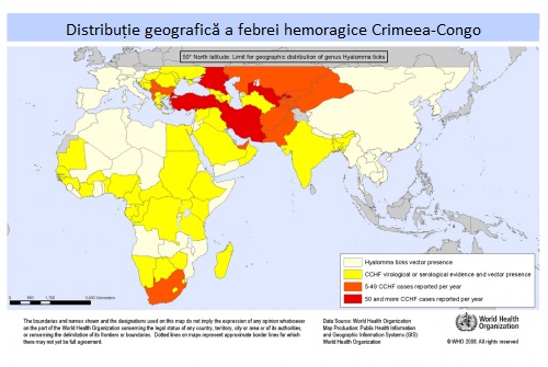 Febra hemoragică Crimeea-Congo a apărut deja în mai multe țări
