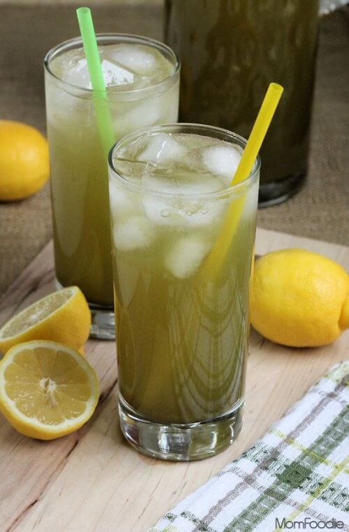 Limonadă cu ceai verde pentru slăbit și subțierea taliei