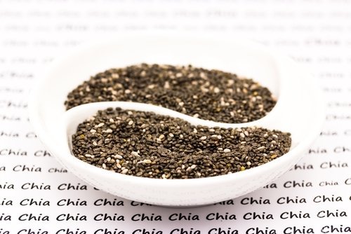 Semințe de chia incluse în obiceiuri pentru vene mai sănătoase