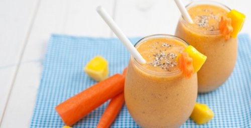 Smoothie-uri cu morcovi sănătoase și delicioase
