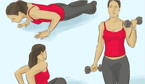 3 exerciții care întăresc mușchii brațelor