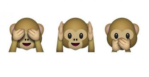 Cele trei maimuțe înțelepte oferă o lecție de viață