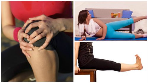 Exerciții de întărire pentru genunchii cu leziuni