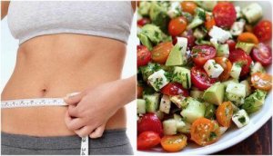 Salată cu puține calorii pentru un abdomen plat