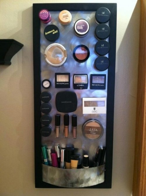 Organizarea spațiului din locuință pentru cosmetice