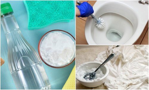 5 soluții de curățat cu bicarbonat și oțet