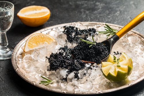 Alimente bogate în Omega 3 precum caviarul