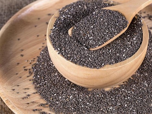 Semințele de chia pe lista de alimente bogate în Omega 3