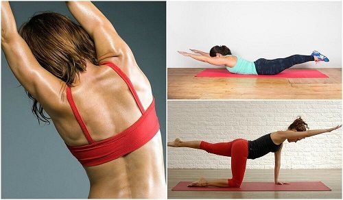 5 exerciții fizice pentru spate fără greutăți