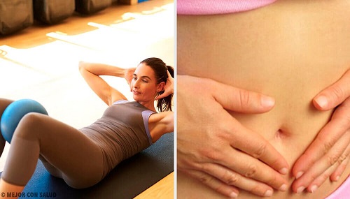 6 exerciții pentru un abdomen plat stând pe scaun