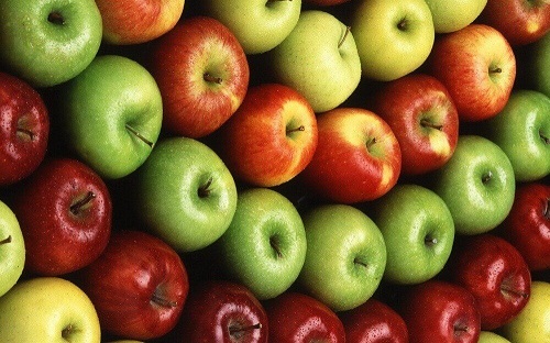 Dietă cu mere consumate în stare crudă