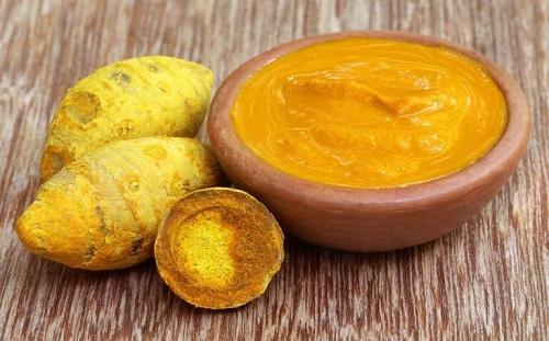 Remediu pe bază de curcuma sub formă de cremă