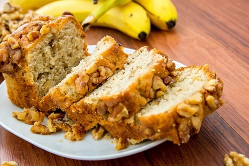 Rețete de chec de banane și nuci fără gluten