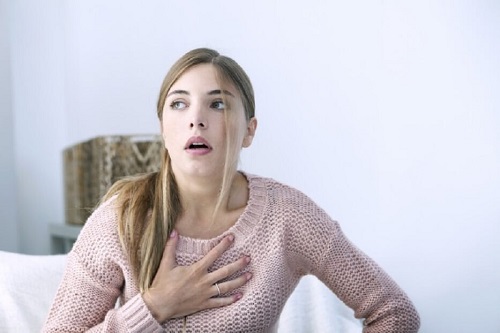 Simptome ale unui infarct precum senzația de sufocare