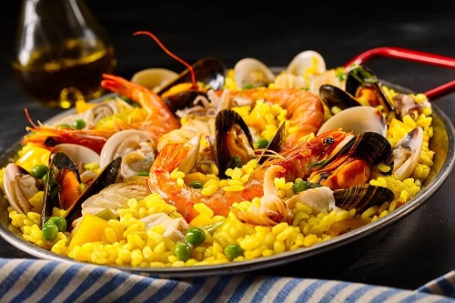 Rețete delicioase de paella cu fructe de mare