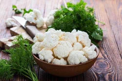 Conopidă gratinată în sos Bechamel bogată în acid folic