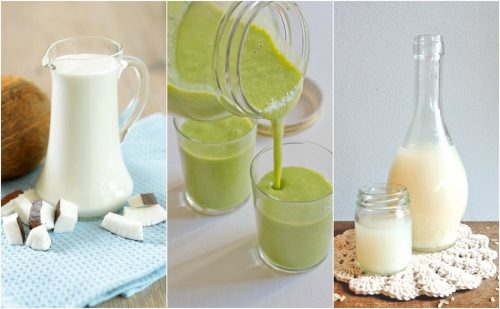Smoothie-ul verde poate fi preparat cu unt de cocos
