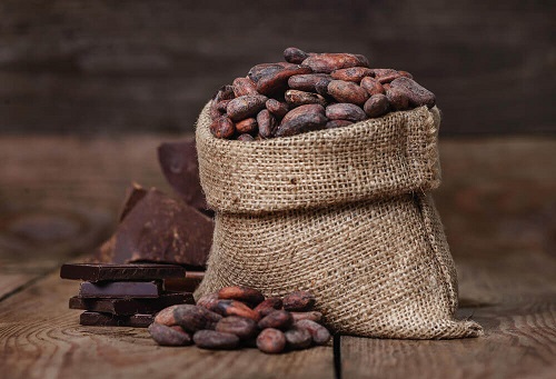 Cacao sub formă de boabe