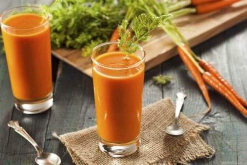 Sucuri din legume pentru slăbit cu morcovi