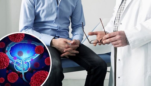 Bărbat consultat de medic