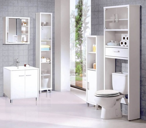 Mobilier de baie impecabil