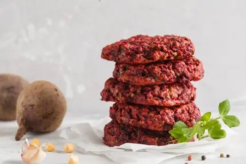 Burgeri cu linte și ciuperci