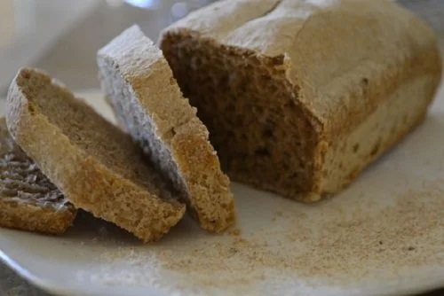 Pâine de secară feliată