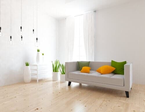 Sufragerie care respectă principalele principii ale minimalismului