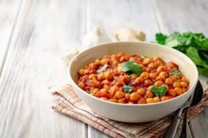 Rețetă delicioasă de curry de năut