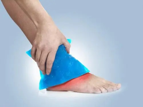 Recuperarea după o leziune musculară cu gheață