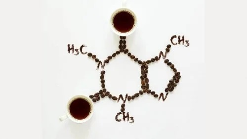 Structura chimică a cafelei